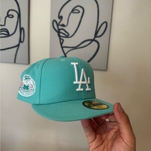 Teal LA Logo Cap